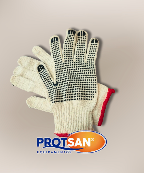 Luva de Algodão 2 Fios Pigmentada | CA 41390